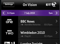 BT Vision Mobile App