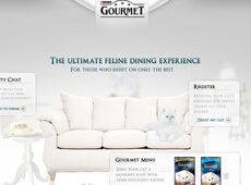Purina Gourmet Cat Website